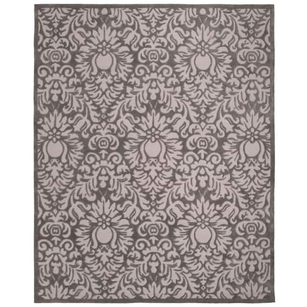 Total Performance 8 ft. x 10 ft. Stone Floral Ornate Area Rug