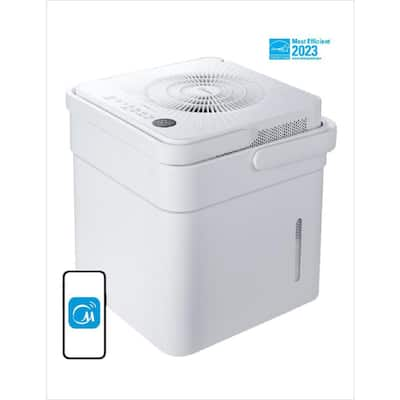 FREONIC Energy Star 16.9 pt. Up to 4500 sq.ft. Dehumidifier in. White With  Internal Pump FHCD501PWG - The Home Depot