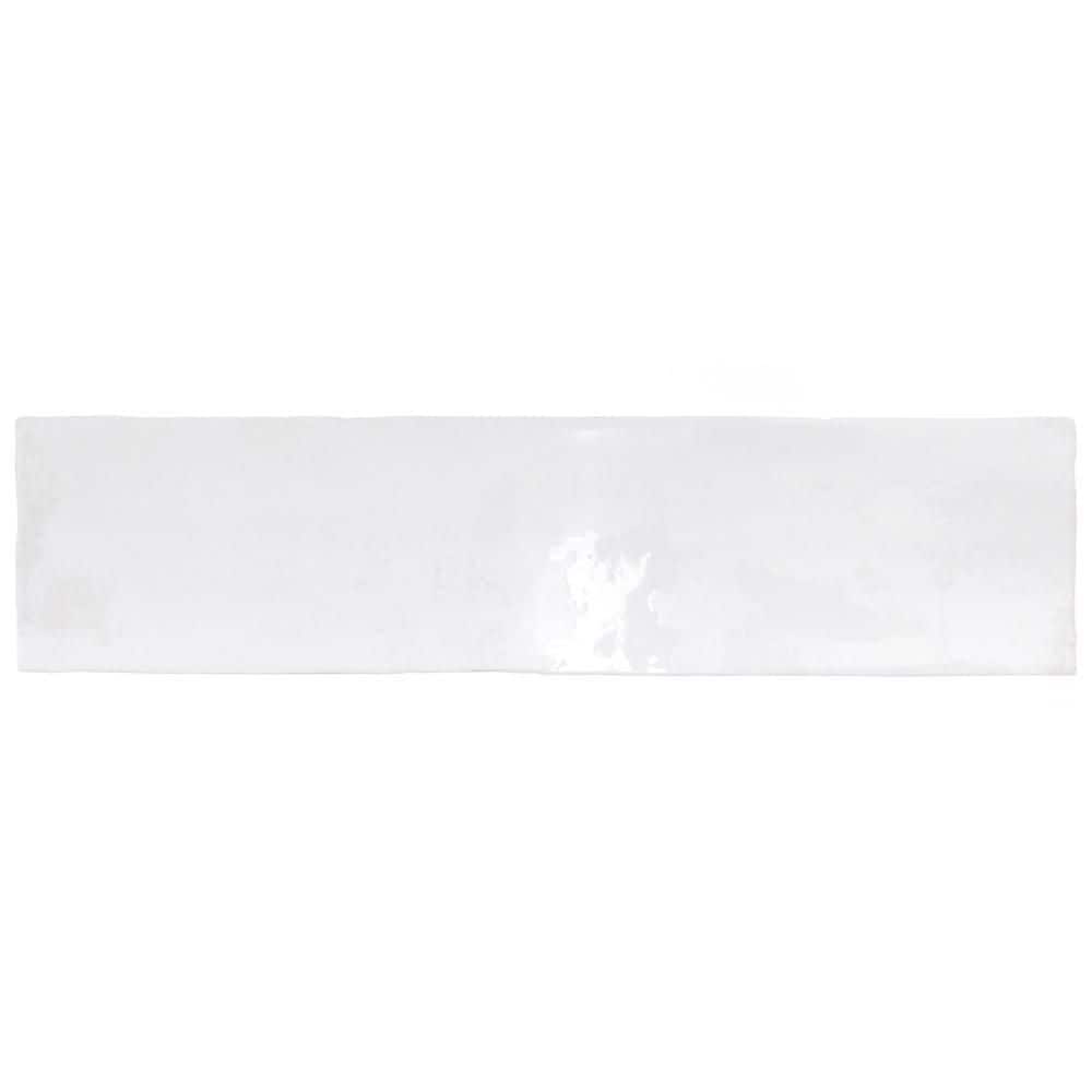 Biarritz White 3" x 12" Ceramic Wall Tile