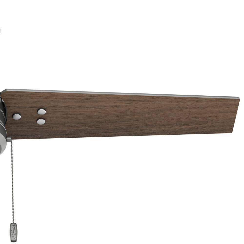 Matte Silver 44" Cassius Modern Industrial Ceiling Fan with WhisperWind Motor