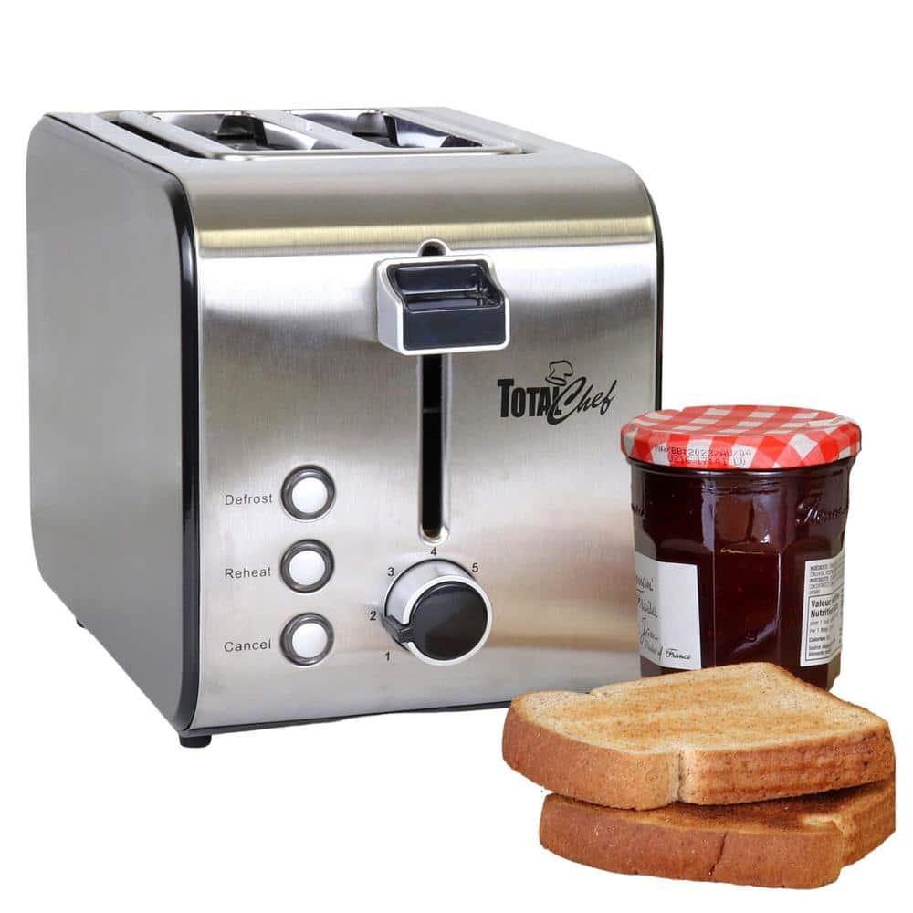 1pc 2-Slice Toaster Stainless Steel Toaster, Home Toaster, Toaster,  Breakfast Sandwich Maker Small Appliance Kitchen Stuff Clearance Kitchen  Accessori