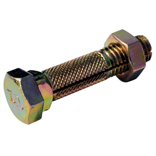 TIEDOWN Slotted Bolt and Nut for Manufactured Home Anchor