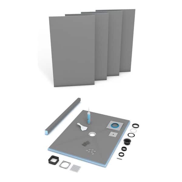 wedi 36 in. x 36 in. Fundo Primo Shower Kit