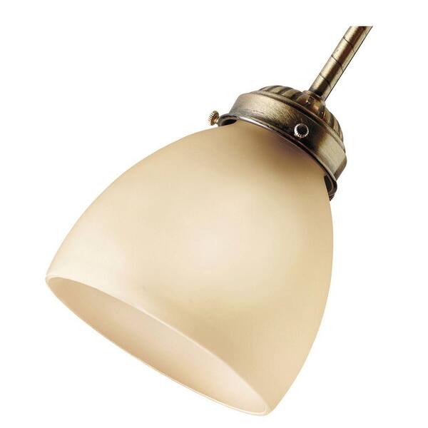 Hunter 2-1/4 in. Amber Glass Ceiling Fan Light Covers (4-Pack)