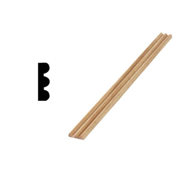 Woodgrain Millwork 0.25 in. D 0.75 in. W Wood Screen Molding