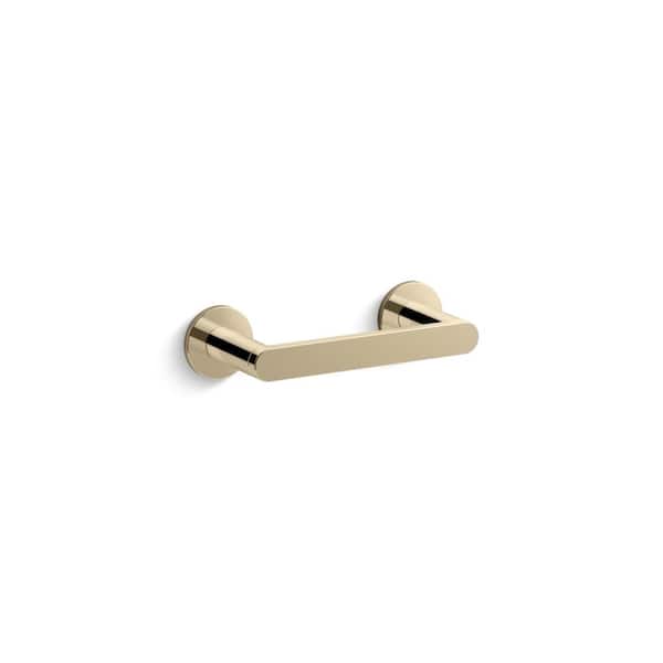 KOHLER Composed Wall Mounted Pivoting Toilet Paper Holder in Vibrant French Gold