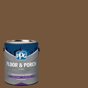 1 gal. PPG1079-7 Molasses Satin Interior/Exterior Floor and Porch Paint