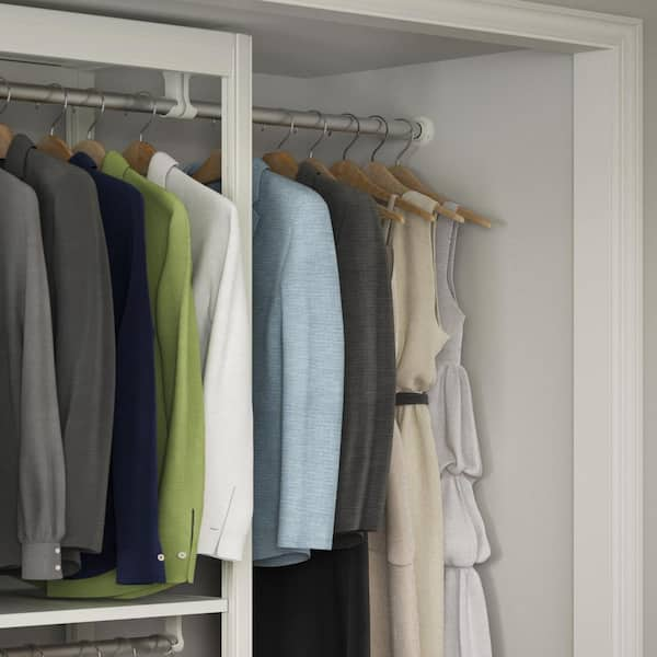 Hanging Rod In White Closet