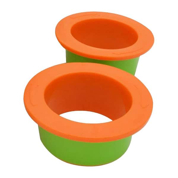 N/A Stretch Film Dispenser for 3 Core Shrink Wrap Holder Orange 1 Pair for Shipping Pallet Packing Moving Supplies