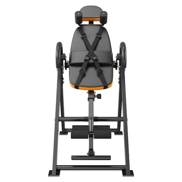 300 lb. Capacity Heavy Duty Inversion Table in Orange/Black