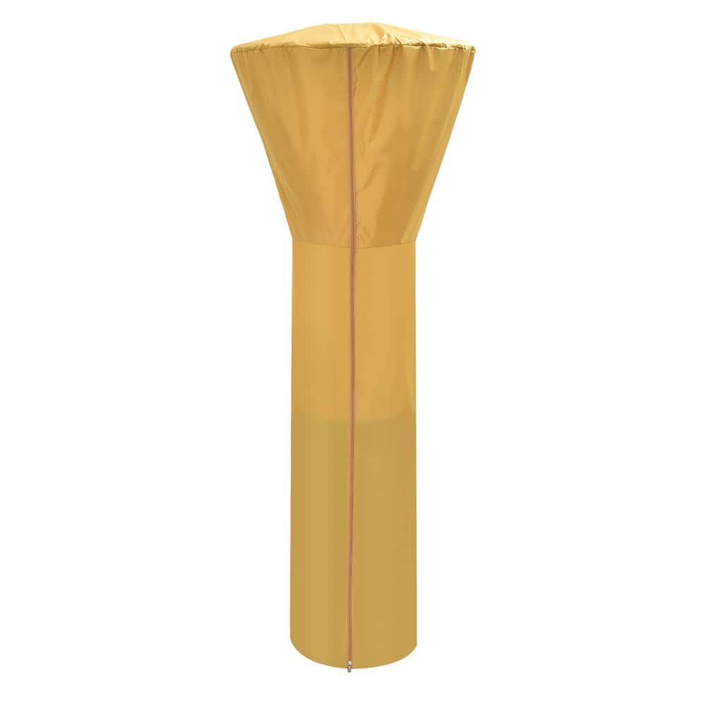 89 in. x 35 in. x 19 in. Yellow Patio Heater Cover Waterproof w/Zipper and Storage Bag Outdoor Propane Heater Cover price history on PriceWatchPro