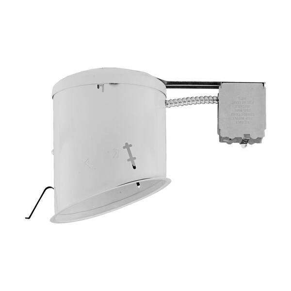 NICOR 6 in. Recessed Non-IC Rated Airtight Sloped Housing with Sloped Ceilings