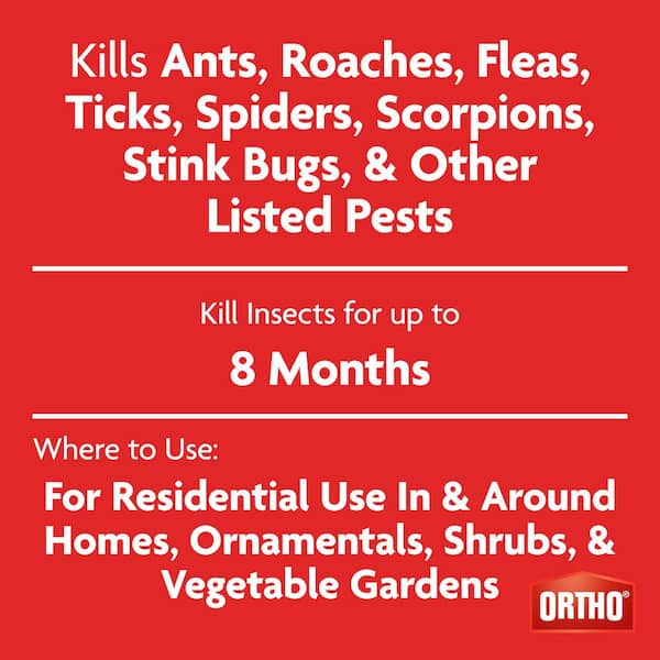 Orthene Ant and Roach Killer 1 lb. Indoor and Outdoor Insect Killer Dust, Provides Long-Lasting Control
