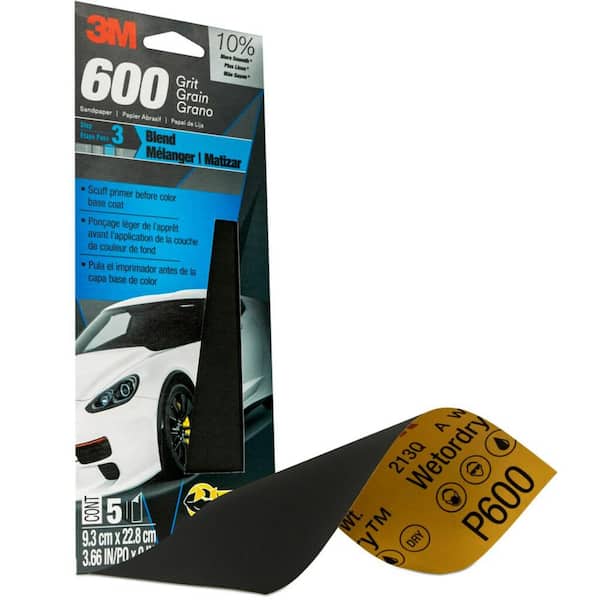 600 grit sandpaper home depot discount