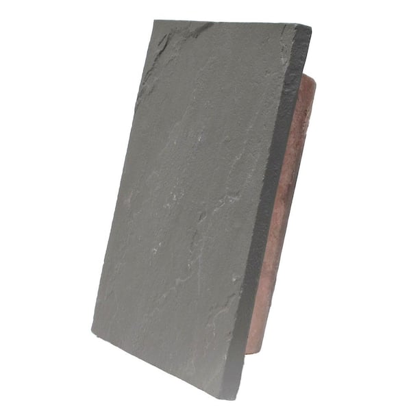 NextStone Sandstone Charcoal 10 in. x 13 in. Faux Polyurethane Large Universal Mounting Block