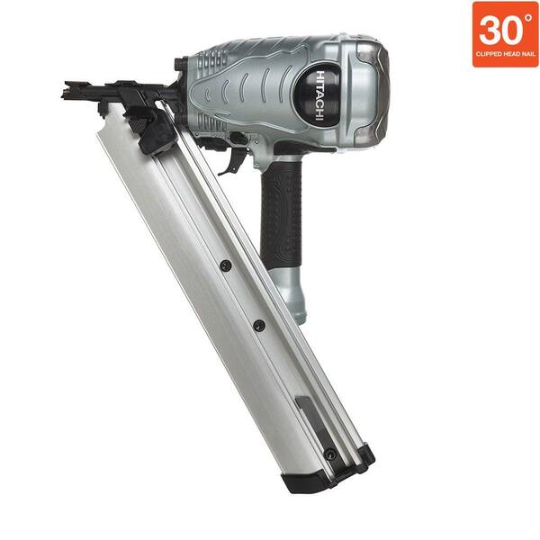 Hitachi 3-1/2 in. 30 Degree Paper Collated Clipped-Head Framing Nailer