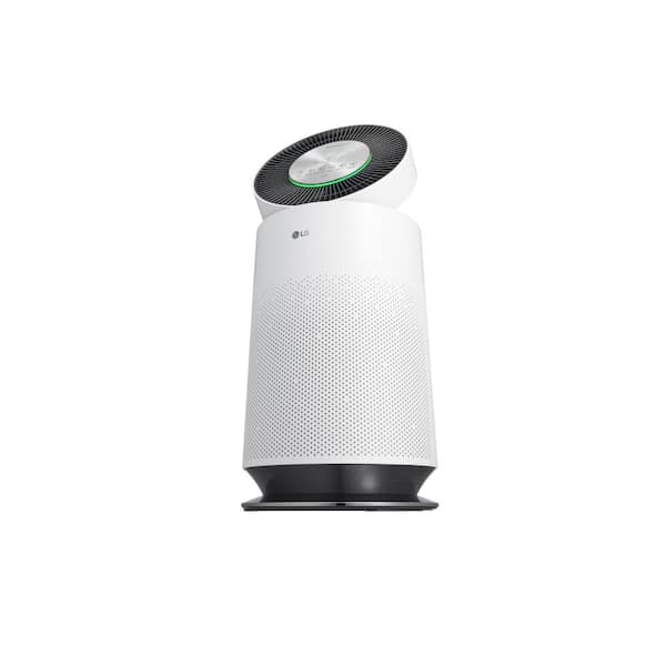 LG PuriCare 360° True HEPA Air Purifier with Clean Booster and Odor Reduction in White