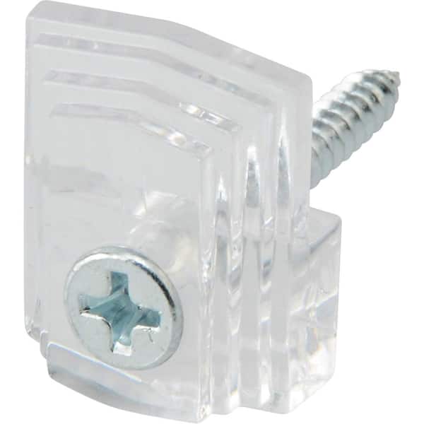 Ook 1 4 In 20 Lb Plastic Mirror Holder Piece 50225 The Home Depot 20 Lb Plastic Mirror Holder 4 Piece, Clear Plastic Mirror Clips