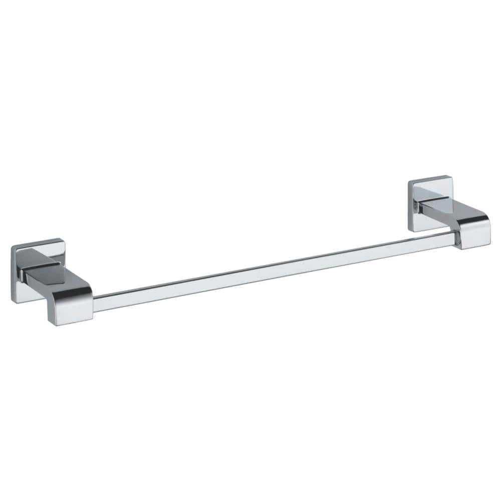 Ara 18-Inch Chrome Wall Mounted Towel Bar