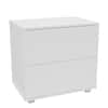 Polifurniture Madison 4-Piece White Wood Queen Size Bedroom Set 402305430001