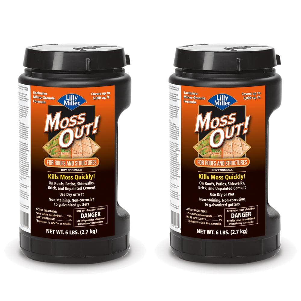 Moss Out! 6 lbs. Roof Moss Killer (2Pack) 100099153 The Home Depot