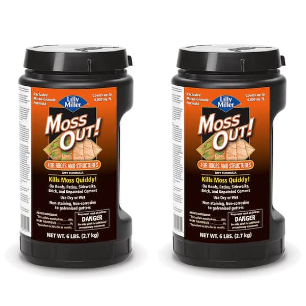 Moss Out! 6 lbs. Roof Moss Killer (2-Pack)