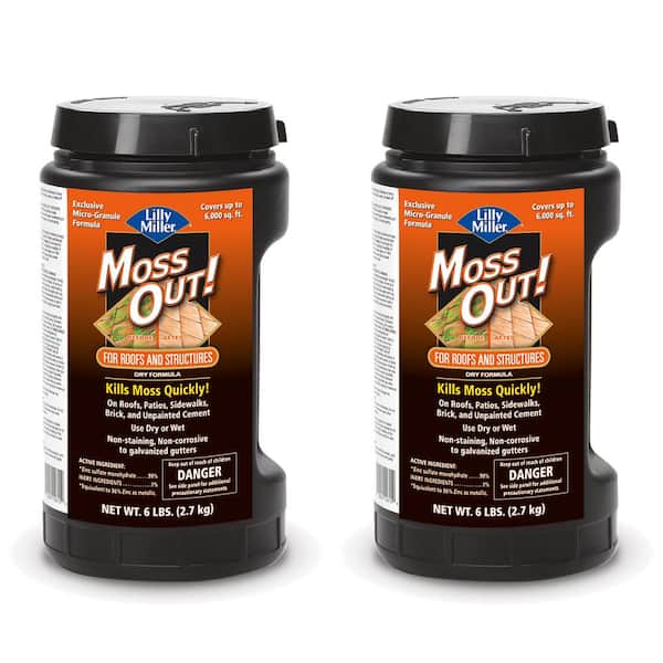 Moss Out! 6 lbs. Roof Moss Killer (2Pack) 100099153 The Home Depot