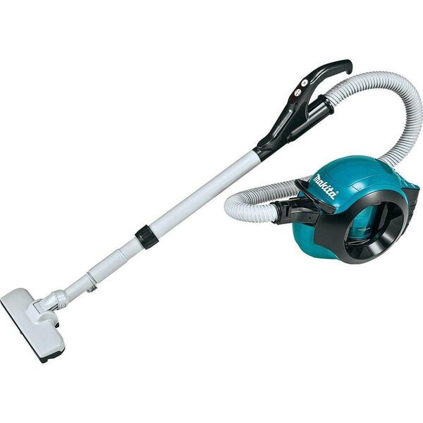 Makita 18-Volt LXT Lithium-Ion Cordless Cyclonic Canister Vacuum Cleaner, Tool Only