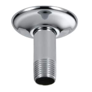 3 in. Ceiling-Mount Shower Arm and Flange in Chrome