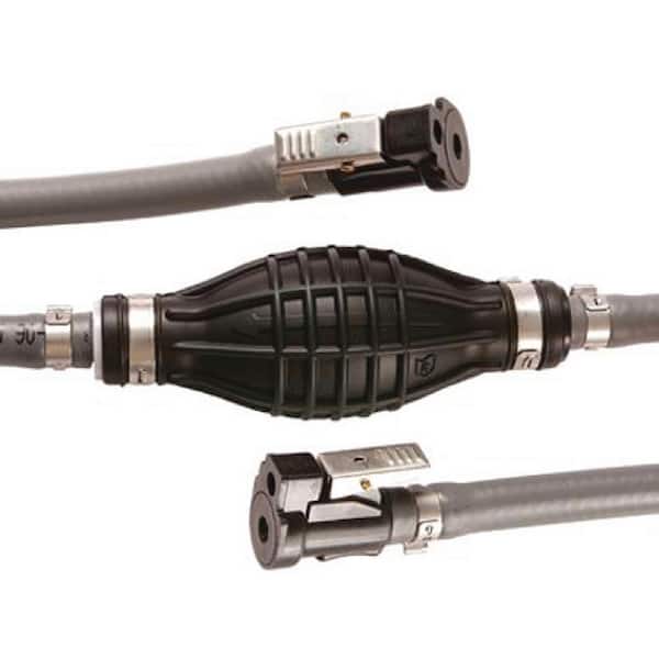PICK UP BLACK HOSE WITH FITTING 49" MARINE BOAT
