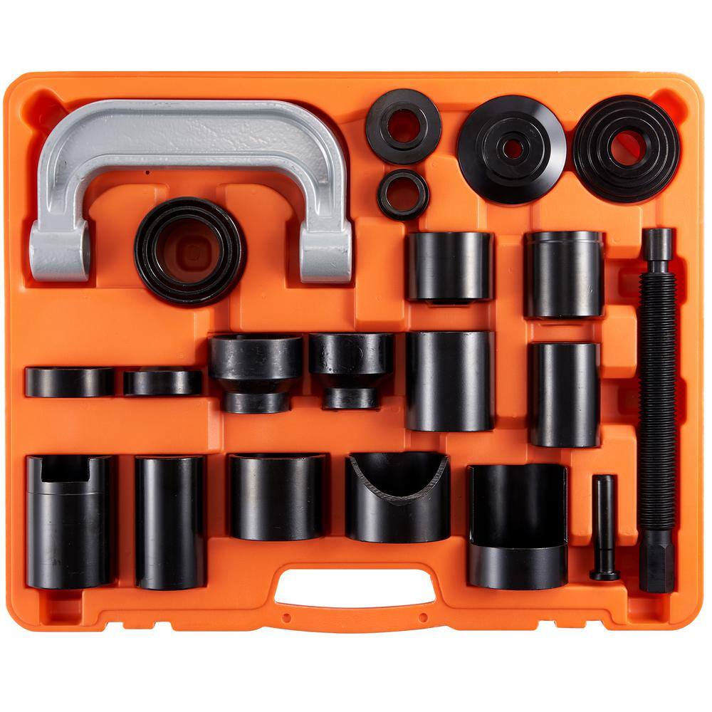 23 pcsTool Kit, Ball Joint Press Kit, C-press Ball joint Remove and Install Tools for Most 2WD and 4WD Cars, Heavy Duty price history on PriceWatchPro