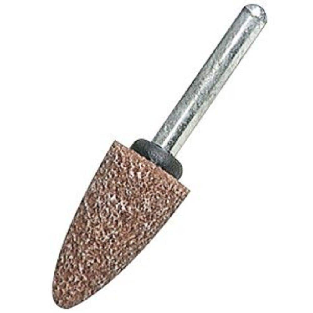 3/8 in. Rotary Tool Aluminum Oxide Arch Shaped General Purpose Grinding Stone 952 - The Home Depot