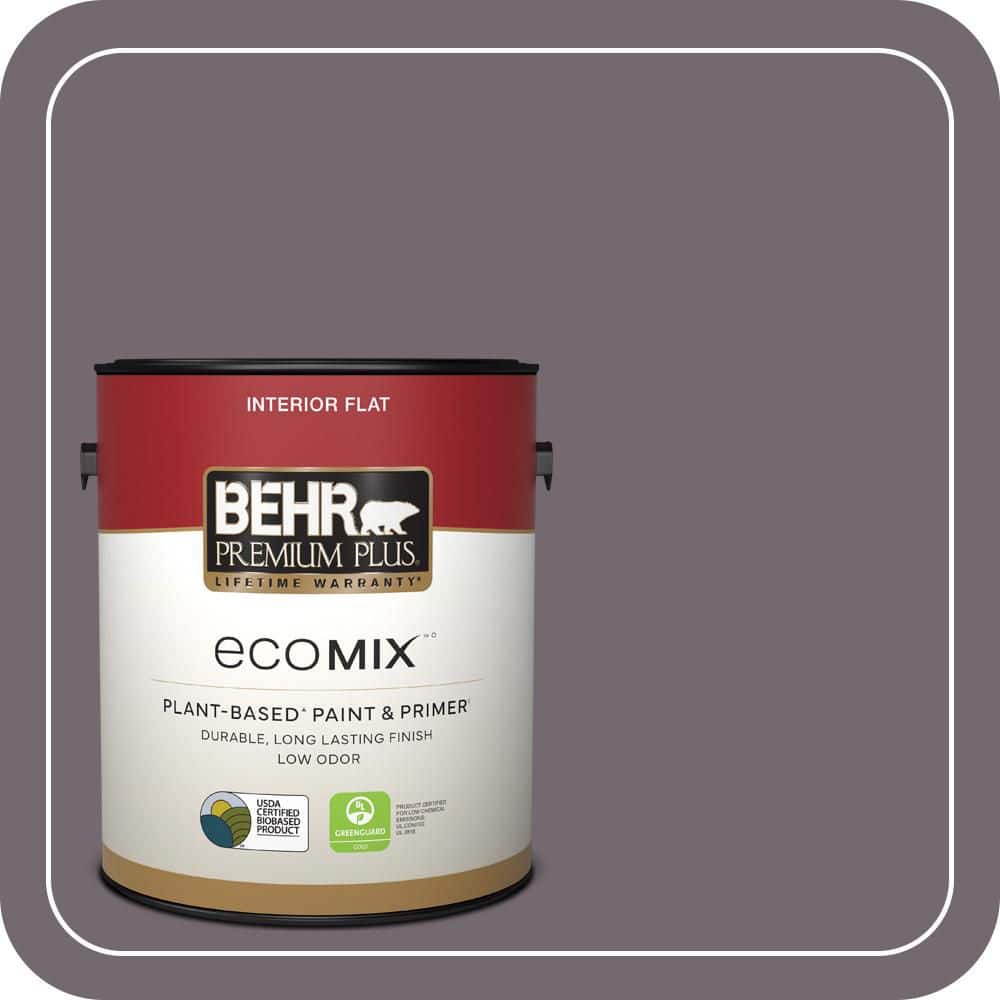 1 gal. #MQ1-33 Sultry Smoke Flat EcoMix Plant-Based Interior Paint & Primer price history on PriceWatchPro