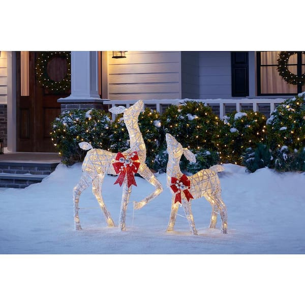 Outdoor Lighted Reindeer Home Depot - Outdoor Lighting Ideas