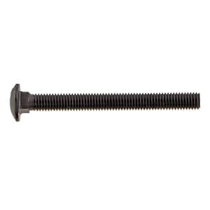 1/2 in. -13 x 5 in. Black Deck Exterior Carriage Bolt