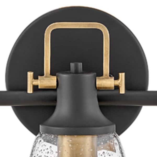 HINKLEY - Easton 24.0 in. 3-Light Black Vanity Light