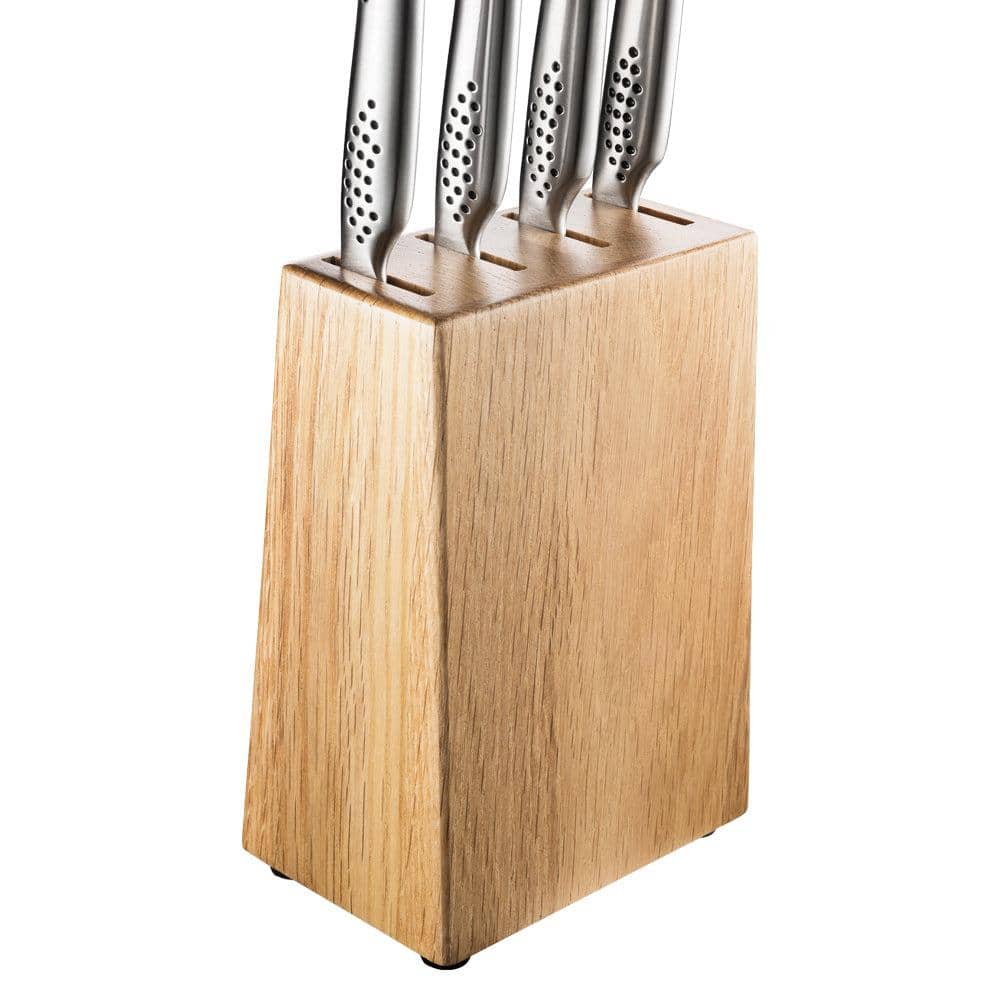 Universal 5-Knife Wood Knife Block - thumbnail 2