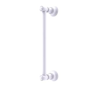 Carolina Collection 12 Inch Door Pull in Matte White