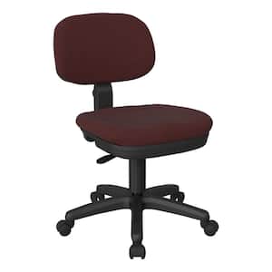 Basic Task Chair in Icon Burgundy Fabric