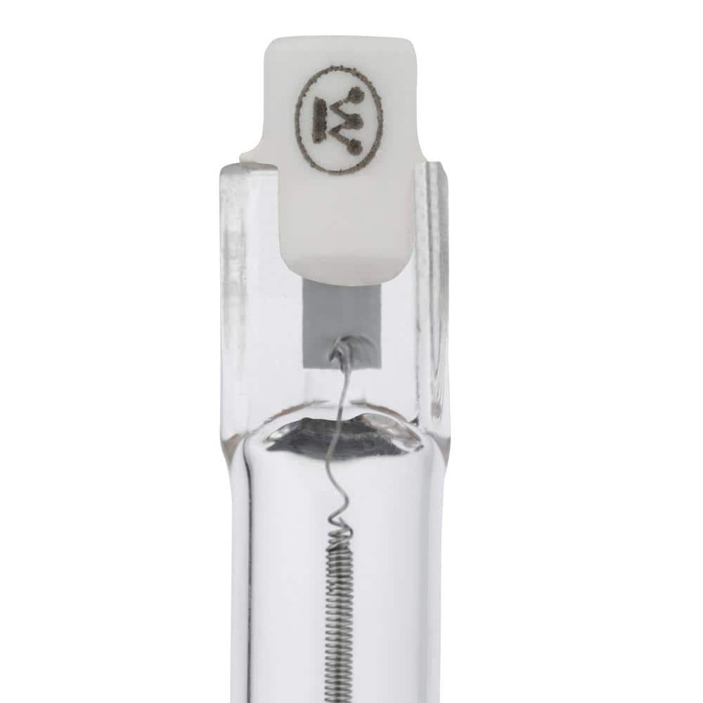 500 Watt Clear Double-Ended Halogen Light Bulb 2-Pack
