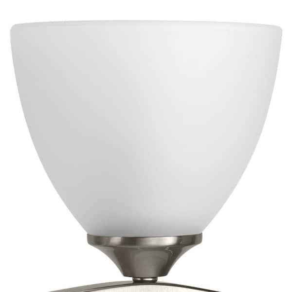 Progress Lighting Laird 3-Light Brushed Nickel Traditional Chandelier
