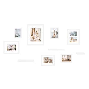 Bordeaux White Picture Frame (Set of 10)