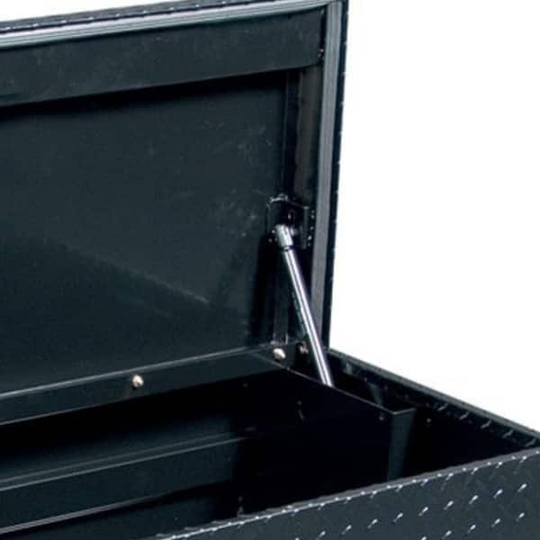 55 in. Gloss Black Aluminum Full Size Chest Truck Tool Box