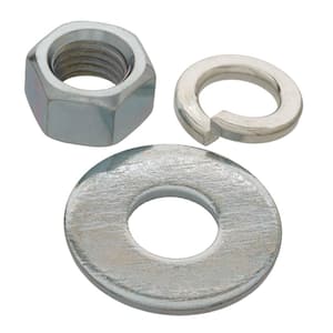 5/16 in. Zinc-Plated Nut Washer and Lock Washer (24-Piece Per Pack)