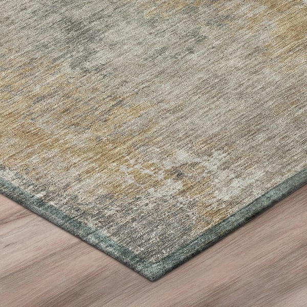 Chantille Machine Washable Indoor/Outdoor Abstract ACN3135 Gray 2 ft. x 3 ft. Accent Rug