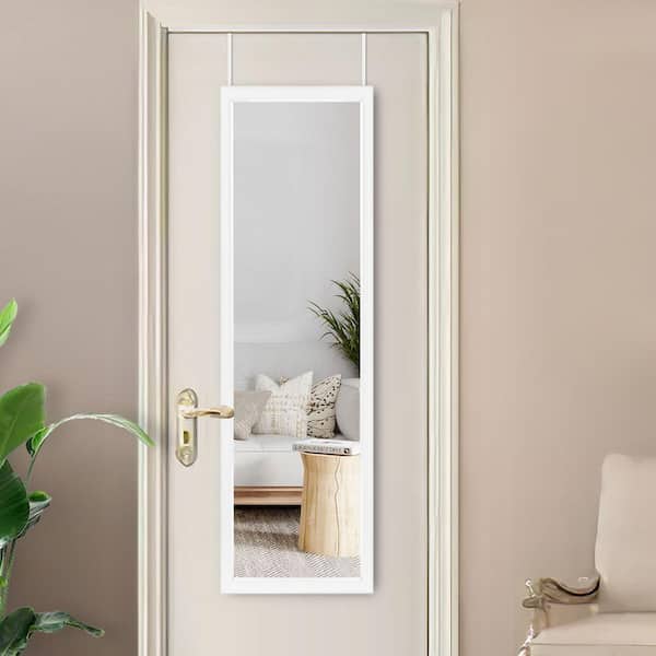 Classic Rectangle Framed Door Mirror, How To Mount A Full Length Mirror On Door