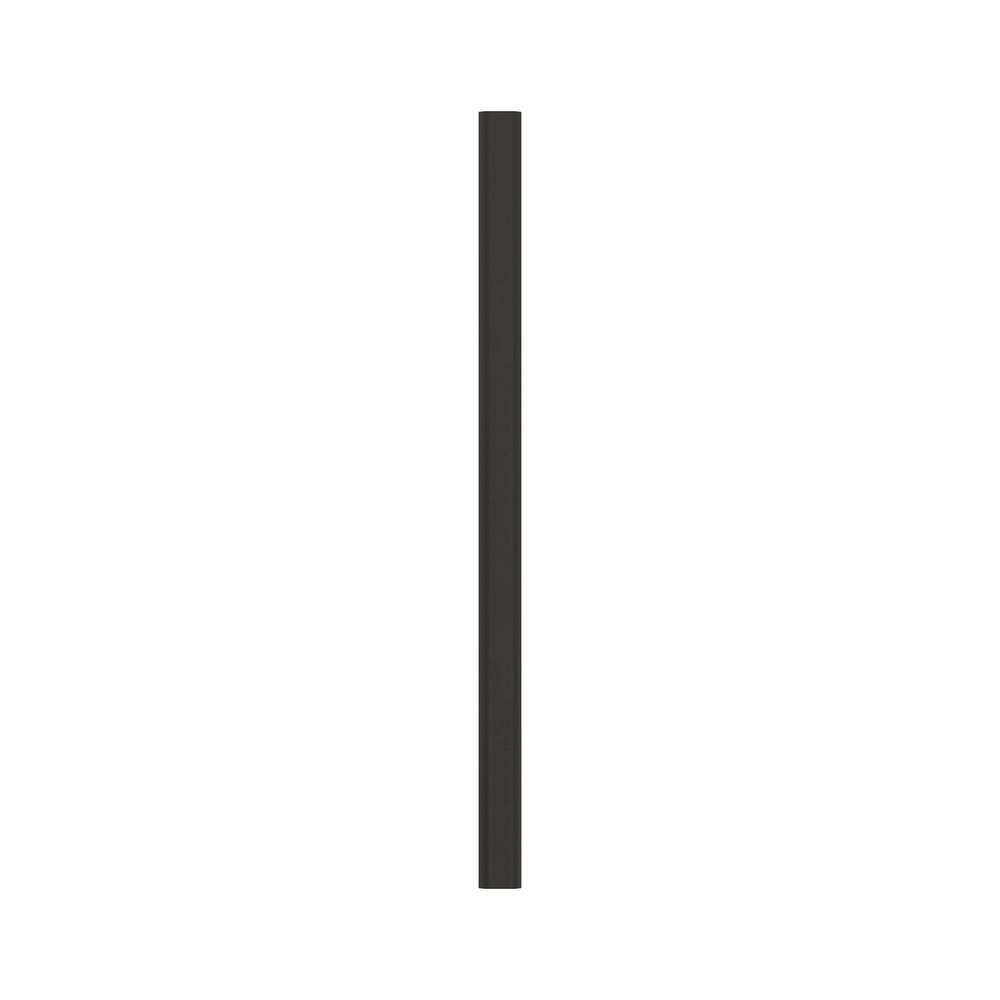 Matte Black Aluminum Cabinet Bar Pull with Mounting Hardware