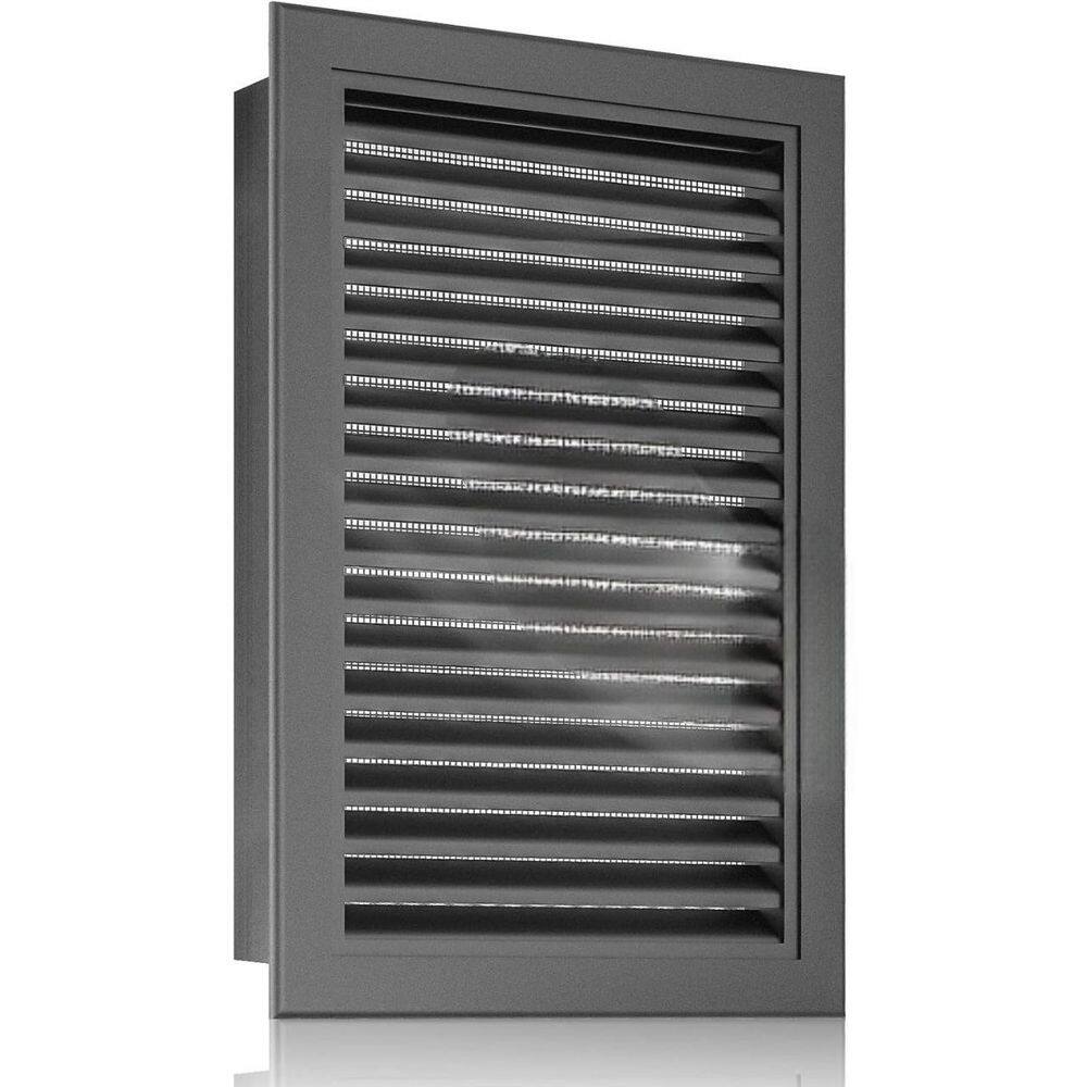 12 x 18 Aluminum Alloy Gable Vent Gray Enhanced Airflow Easy Installation for Attic Shed Exterior Wall Garage price history on PriceWatchPro