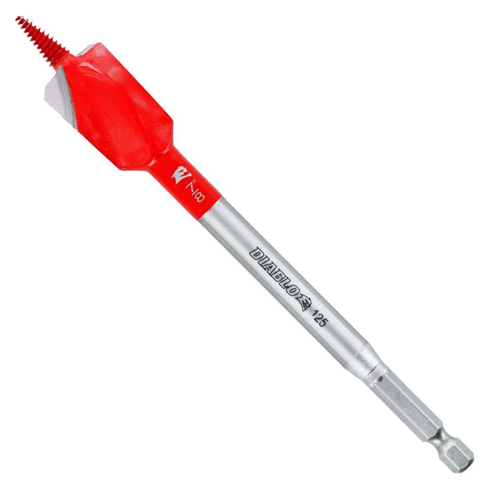 DIABLO 7/8 in. x 6 in. Demo Demon Spade Bit for NailEmbedded Wood