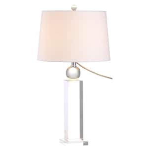 Charlotte 28.5 in. Crystal Table Lamp, Clear